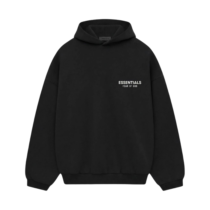 Hoodie Essentials Black White