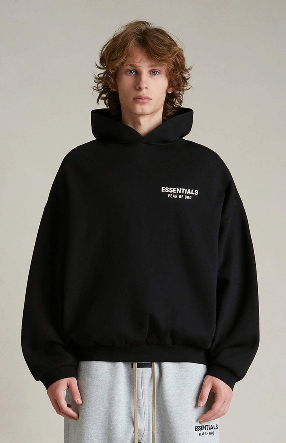 Hoodie Essentials Black White - black, white | Saturday Concept
