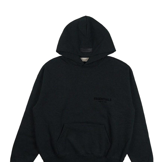 Hoodie Essentials Stretch Limo Black