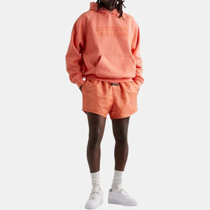 Hoodie Essentials Coral