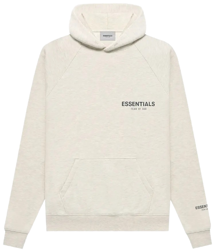 Hoodie Essentials Light Heather Grey