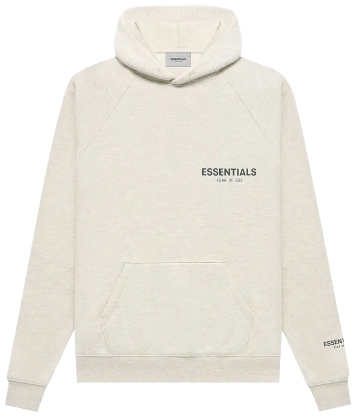 Hoodie Essentials Light Heather Grey
