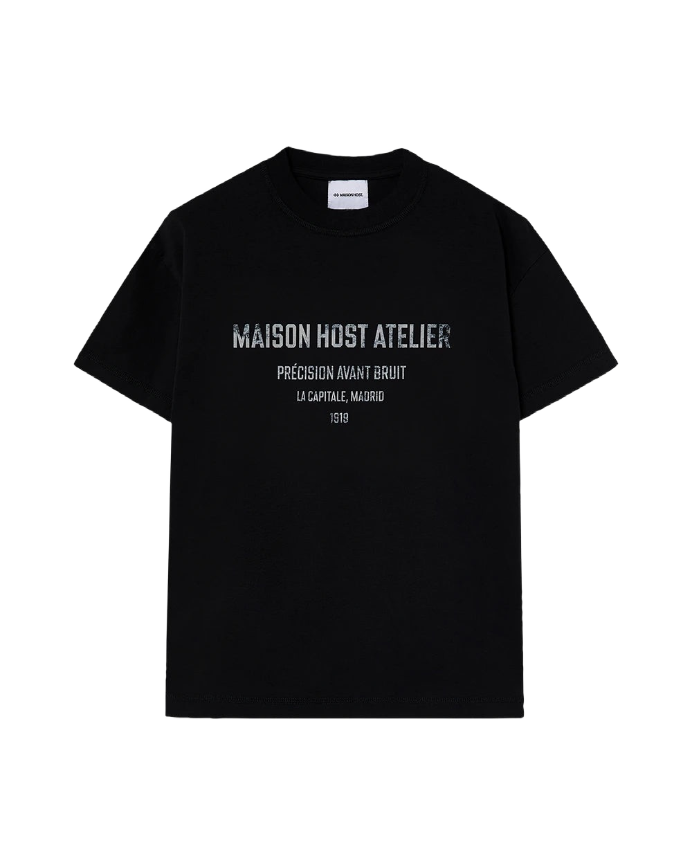 Host Atelier Slim Black Tee