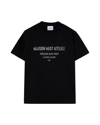 Host Atelier Slim Black Tee