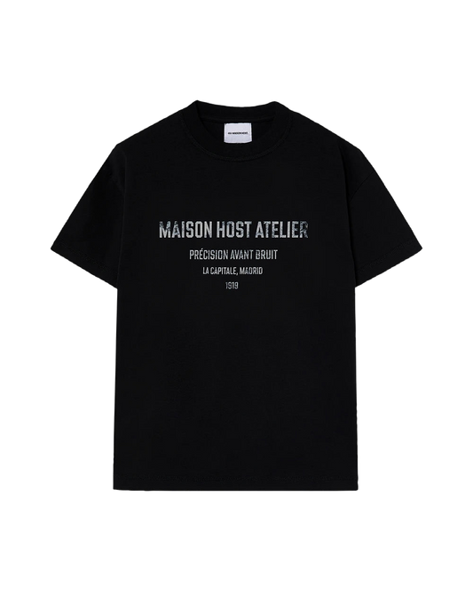 Host Atelier Slim Black Tee