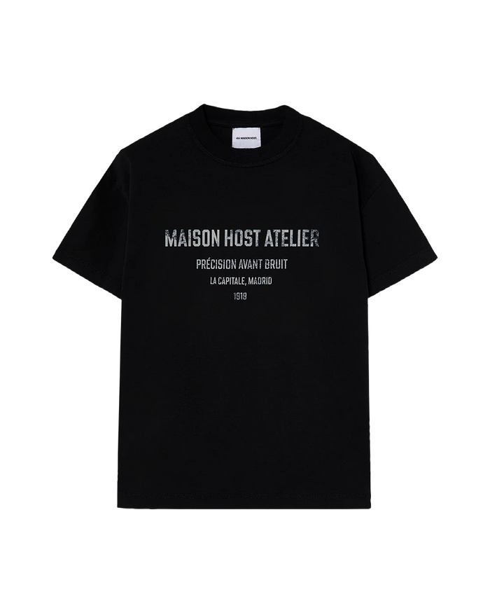 Host Atelier Slim Black Tee