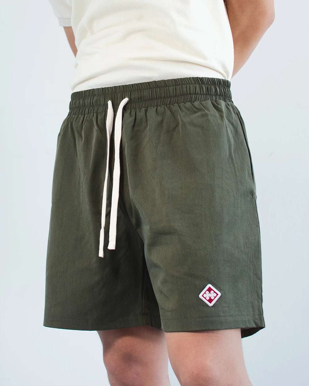 Host Atellier Swim Pants - green, white | Saturday Concept