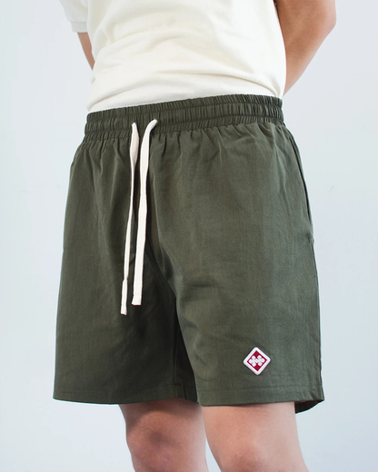 Host Atellier Swim Pants - green, white | Saturday Concept