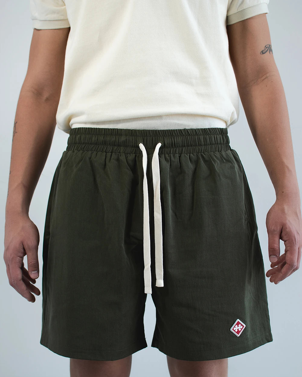 Host Atellier Swim Pants - green, white | Saturday Concept