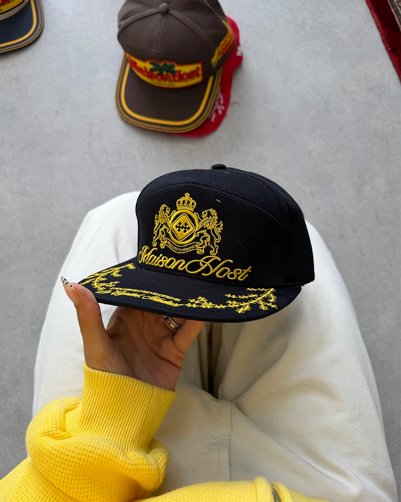 Host Crest Navy Cap - navy | Saturday Concept