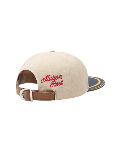 Host Formentera Ecru Cap - blue, white | Saturday Concept
