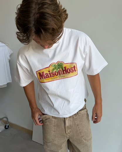 Host Formentera Tee - white | Saturday Concept