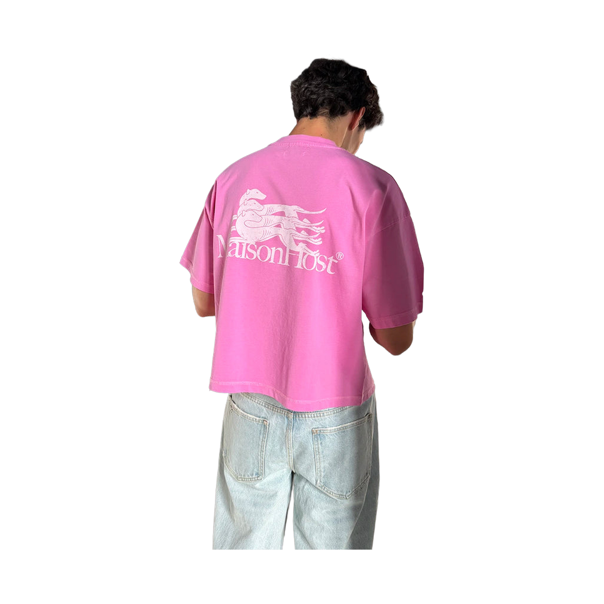 Host Galgo Pink Tee - pink | Saturday Concept