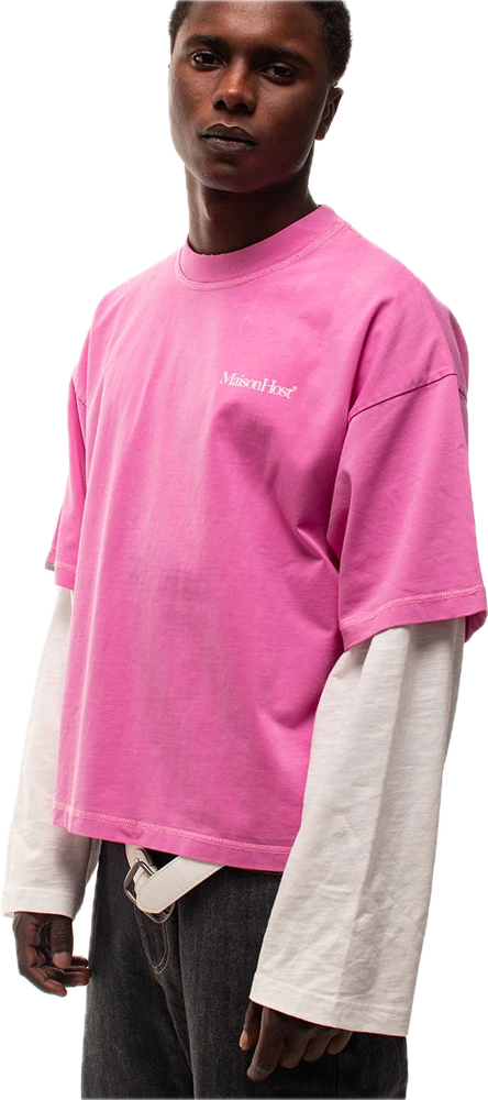 Host Galgo Pink Tee - pink | Saturday Concept