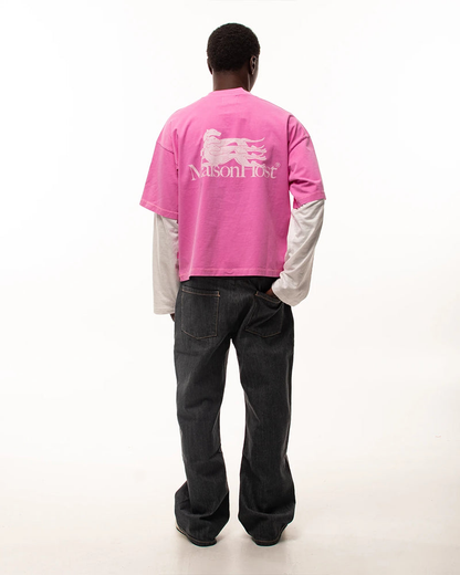 Host Galgo Pink Tee - pink | Saturday Concept