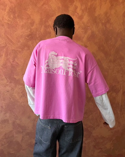 Host Galgo Pink Tee - pink | Saturday Concept