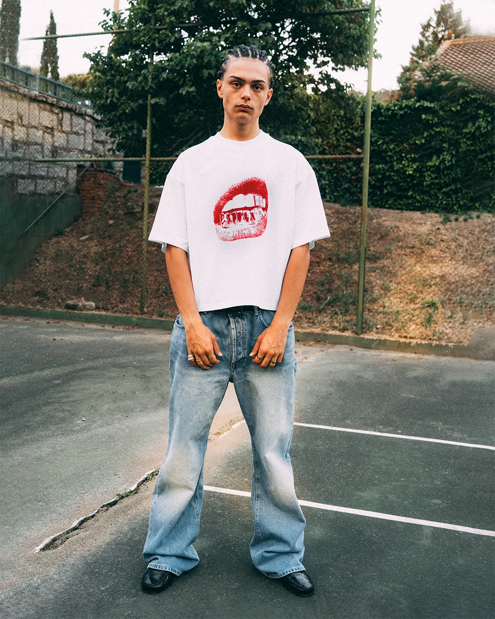 Host Grillz White Tee - white | Saturday Concept