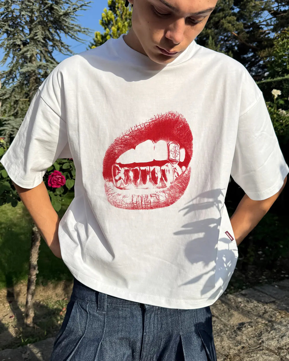 Host Grillz White Tee - white | Saturday Concept