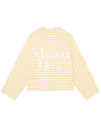 Host Striped Rag Yellow Long Sleeve