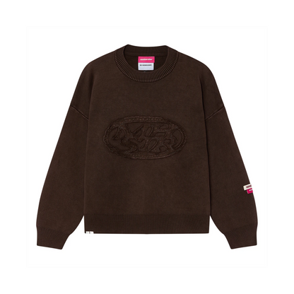 Host x Satenier MHSTR Brown Knit - brown | Saturday Concept