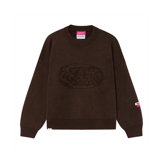 Host x Satenier MHSTR Brown Knit - brown | Saturday Concept