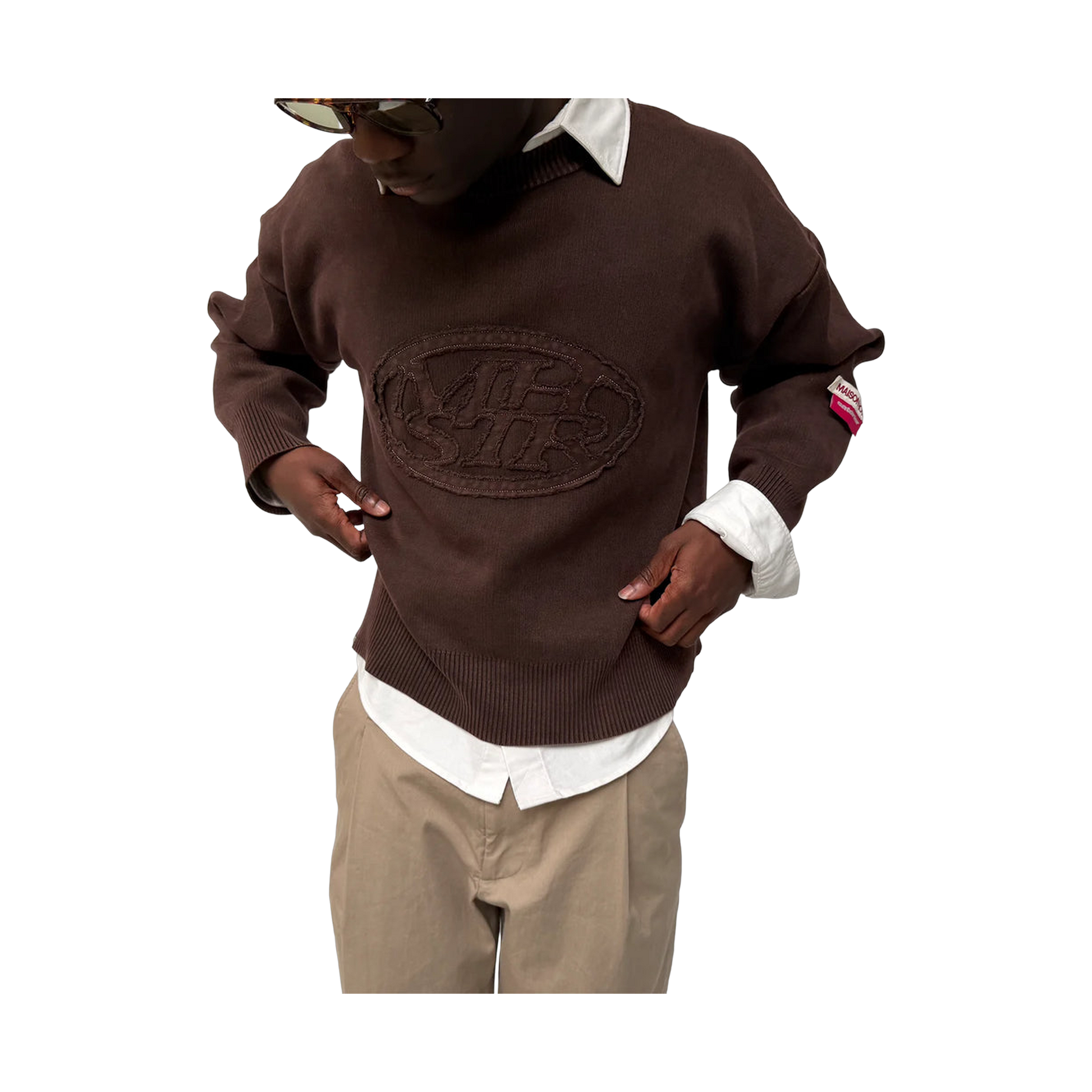 Host x Satenier MHSTR Brown Knit - brown | Saturday Concept