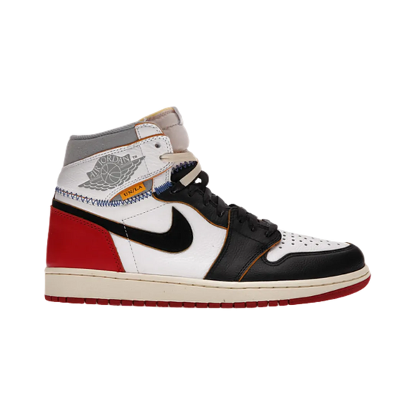Jordan 1 Hi Union Schwarze Zehenpartie