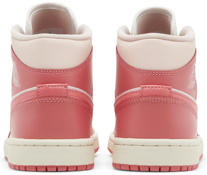 Jordan 1 Mid Strawberries and Cream - pink, cream | Saturday Concept