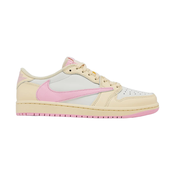 Jordan 1 Retro Low OG SP Travis Scott Shy Pink - cream, pink | Saturday Concept