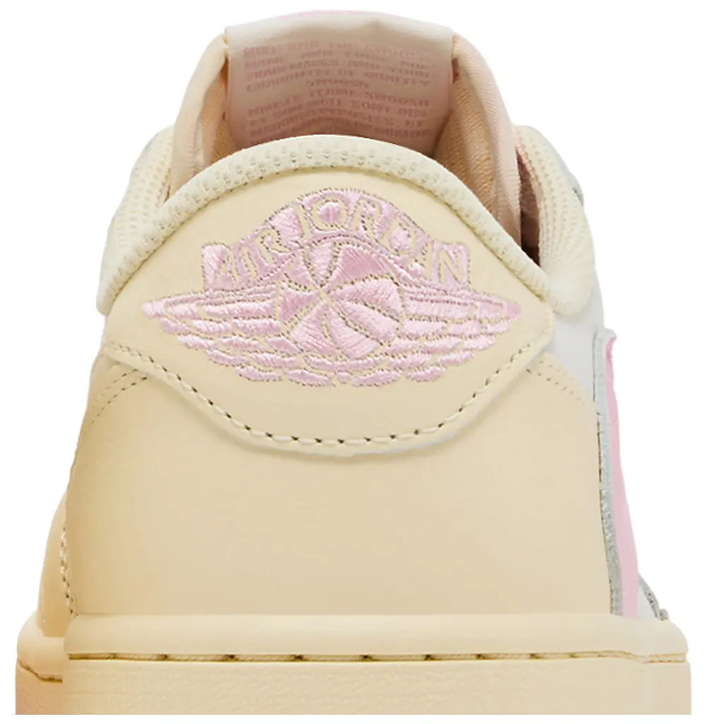Jordan 1 Retro Low OG SP Travis Scott Shy Pink - cream, pink | Saturday Concept