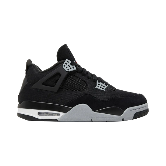 Jordan 4 Schwarze Leinwand