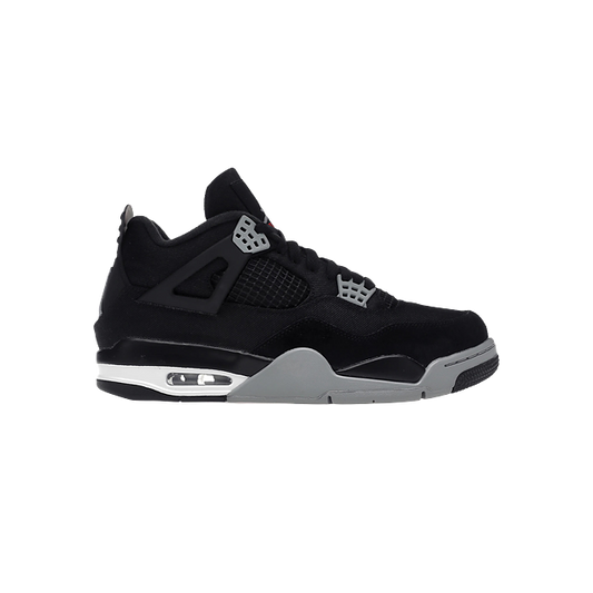 Jordan 4 Black Canvas
