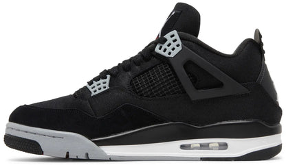 Jordan 4 Black Canvas