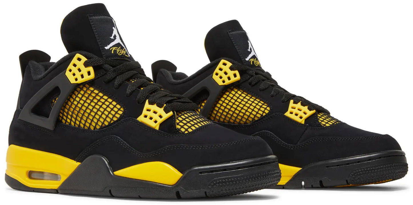 Jordan 4 Thunder Yellow