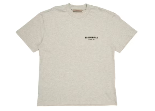 Essentials T Shirt Light Oatmeal