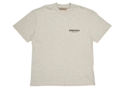 Essentials T Shirt Light Oatmeal