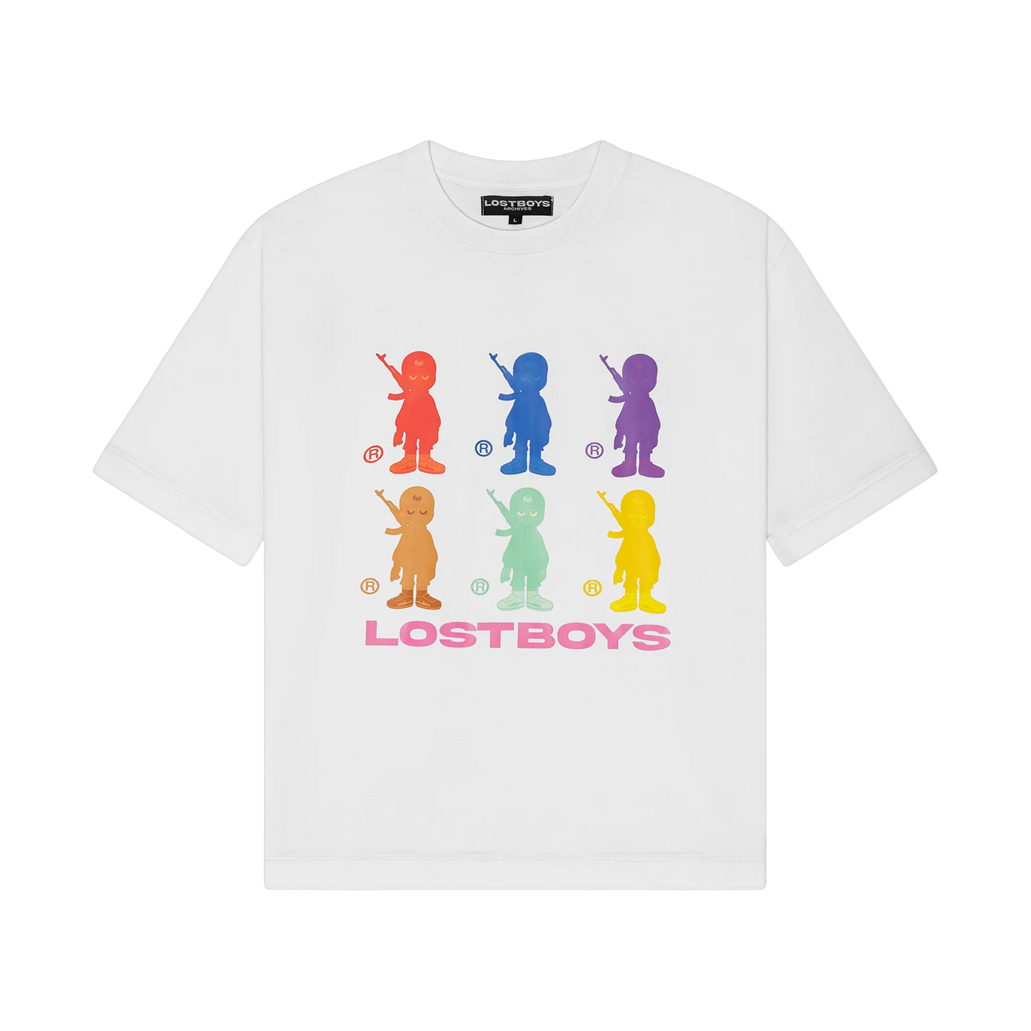 Lost Boys Figures Tee White - white | Saturday Concept
