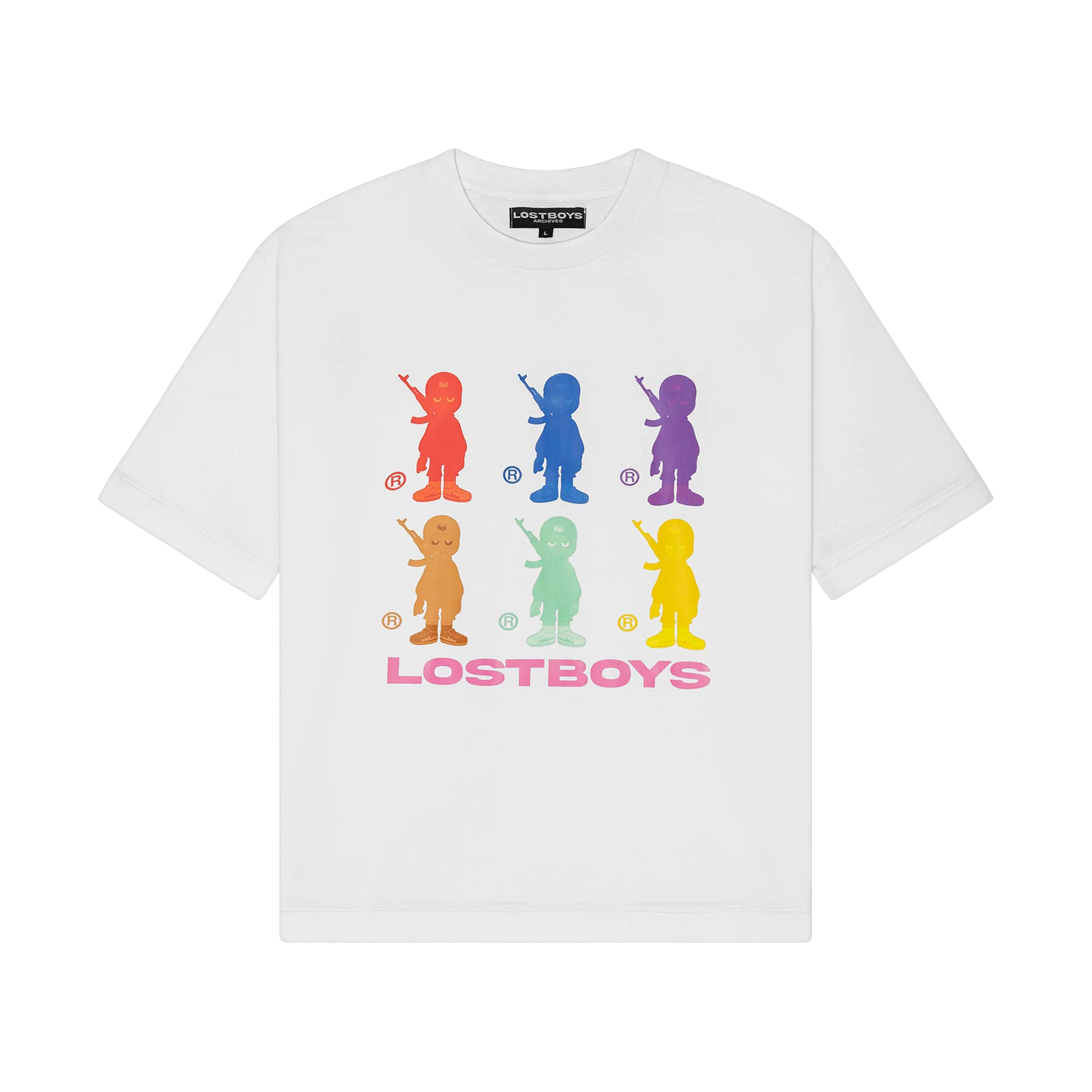 Lost Boys Figures Tee White - white | Saturday Concept