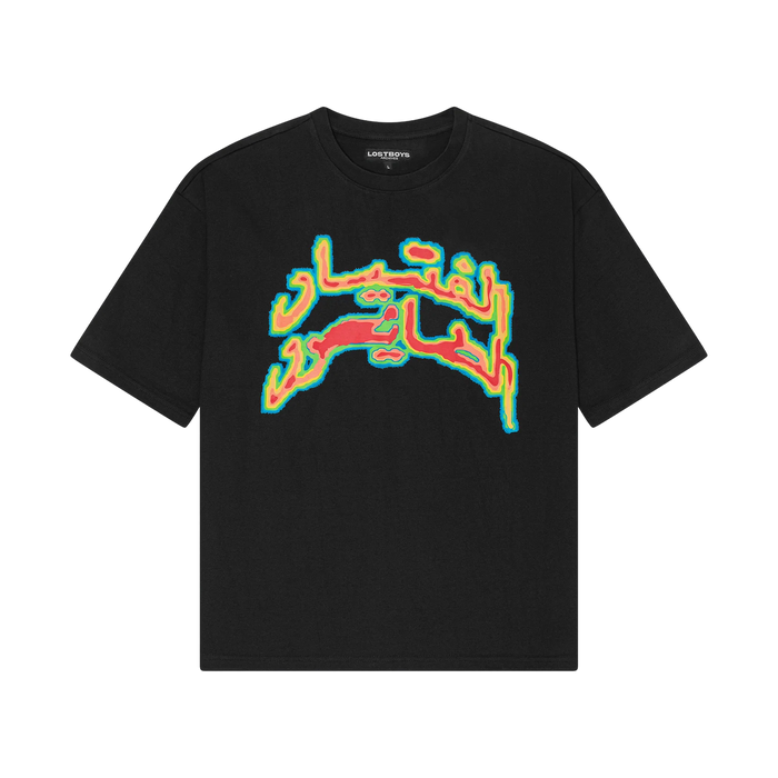 Lost Boys Thermal Tee Black - black | Saturday Concept