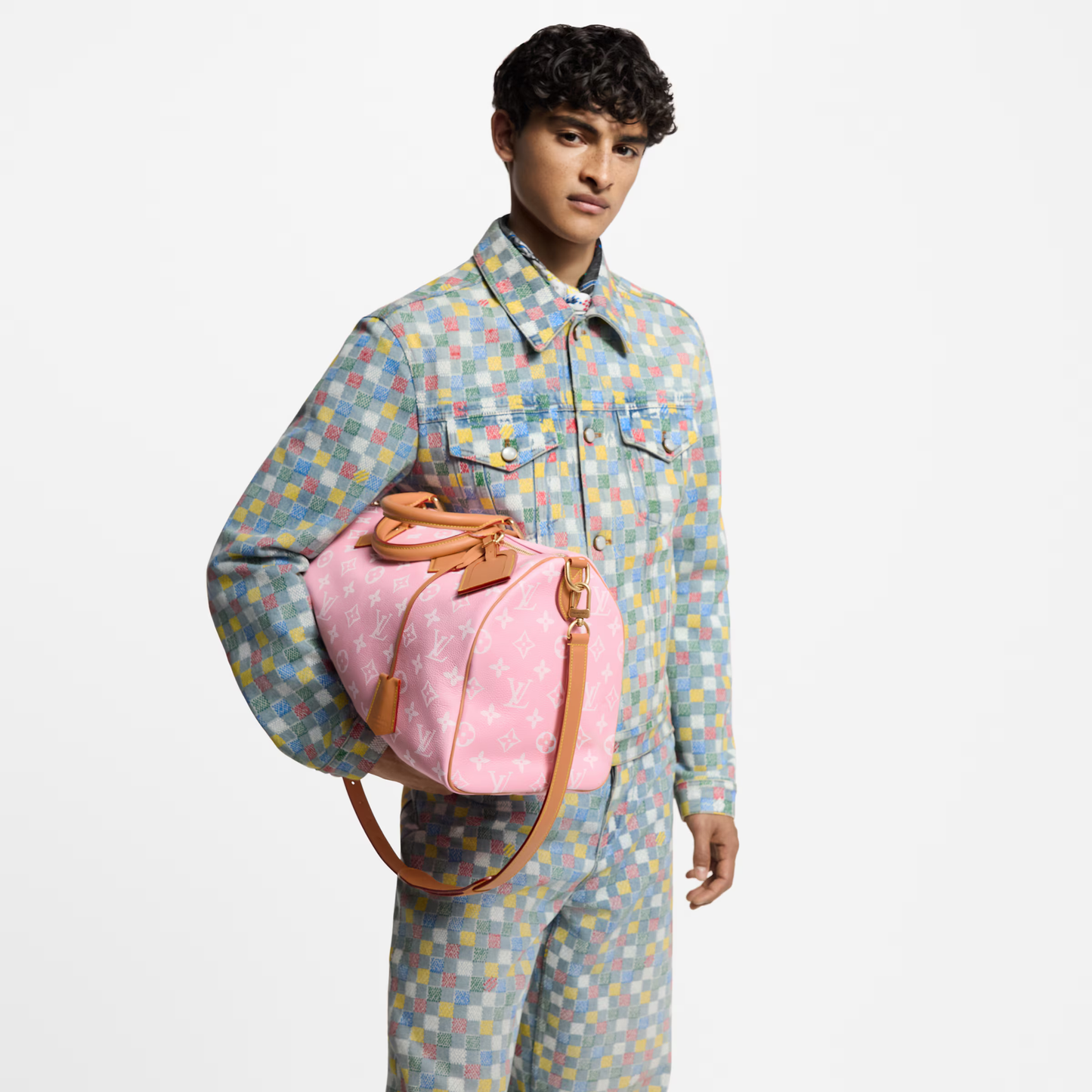 Louis Vuitton Speedy P9 40 Candy - pink, white | Saturday Concept