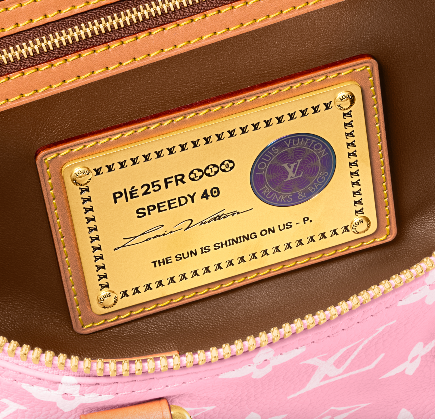 Louis Vuitton Speedy P9 40 Candy - pink, white | Saturday Concept