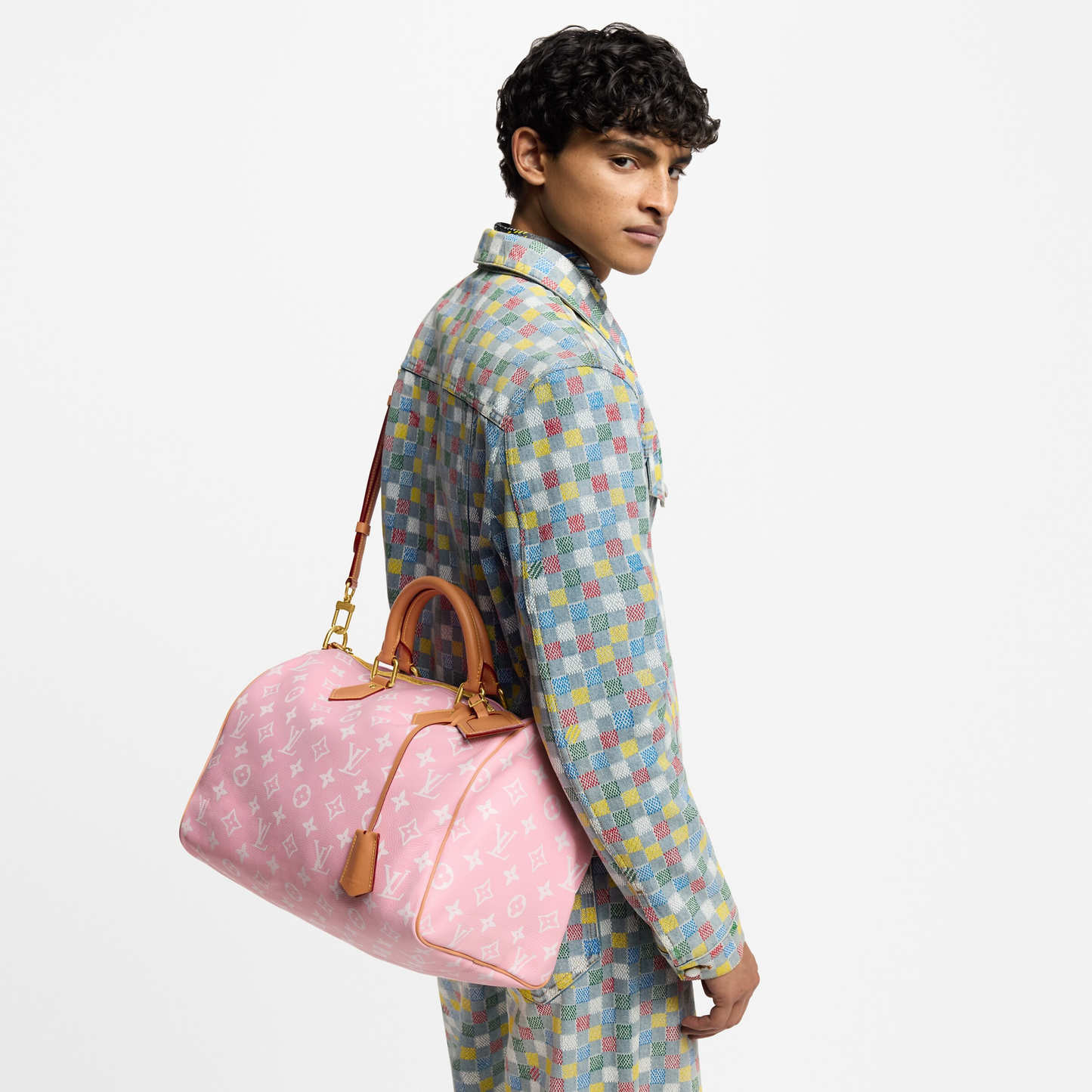 Louis Vuitton Speedy P9 40 Candy - pink, white | Saturday Concept