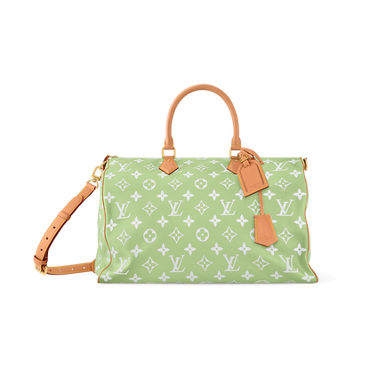Louis Vuitton Speedy P9 50 Frozen Lime - green, white | Saturday Concept