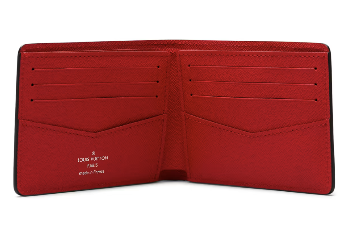 Louis Vuitton x Supreme Slender Wallet Red - red | Saturday Concept