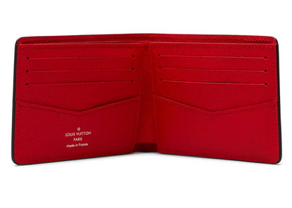Louis Vuitton x Supreme Slender Wallet Red - red | Saturday Concept