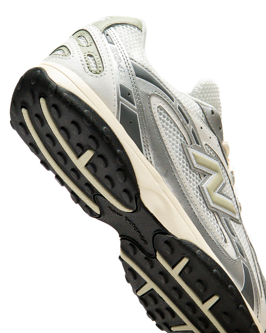 New Balance 204l Silber Metallic Salbeigrün