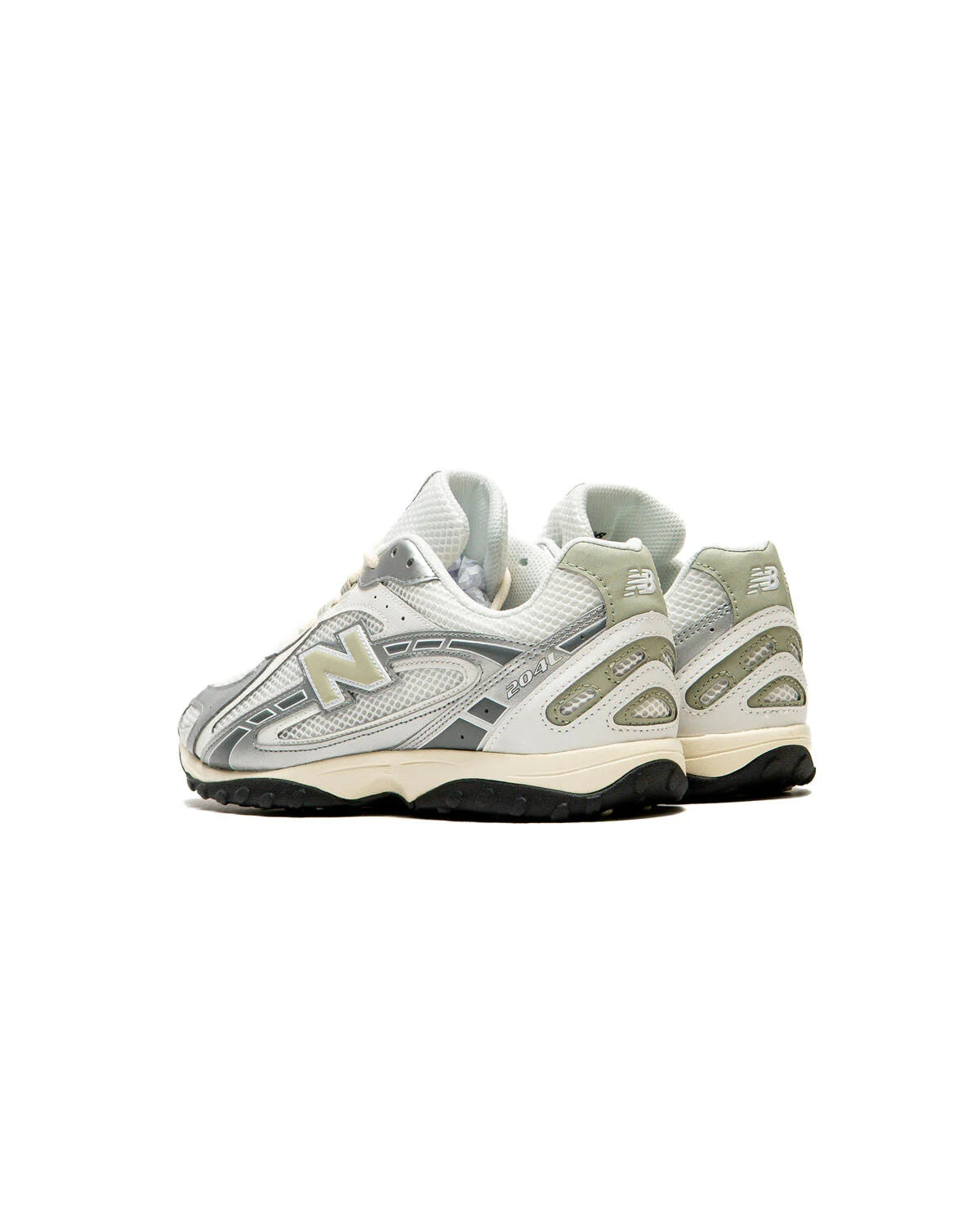 New Balance 204l Silber Metallic Salbeigrün