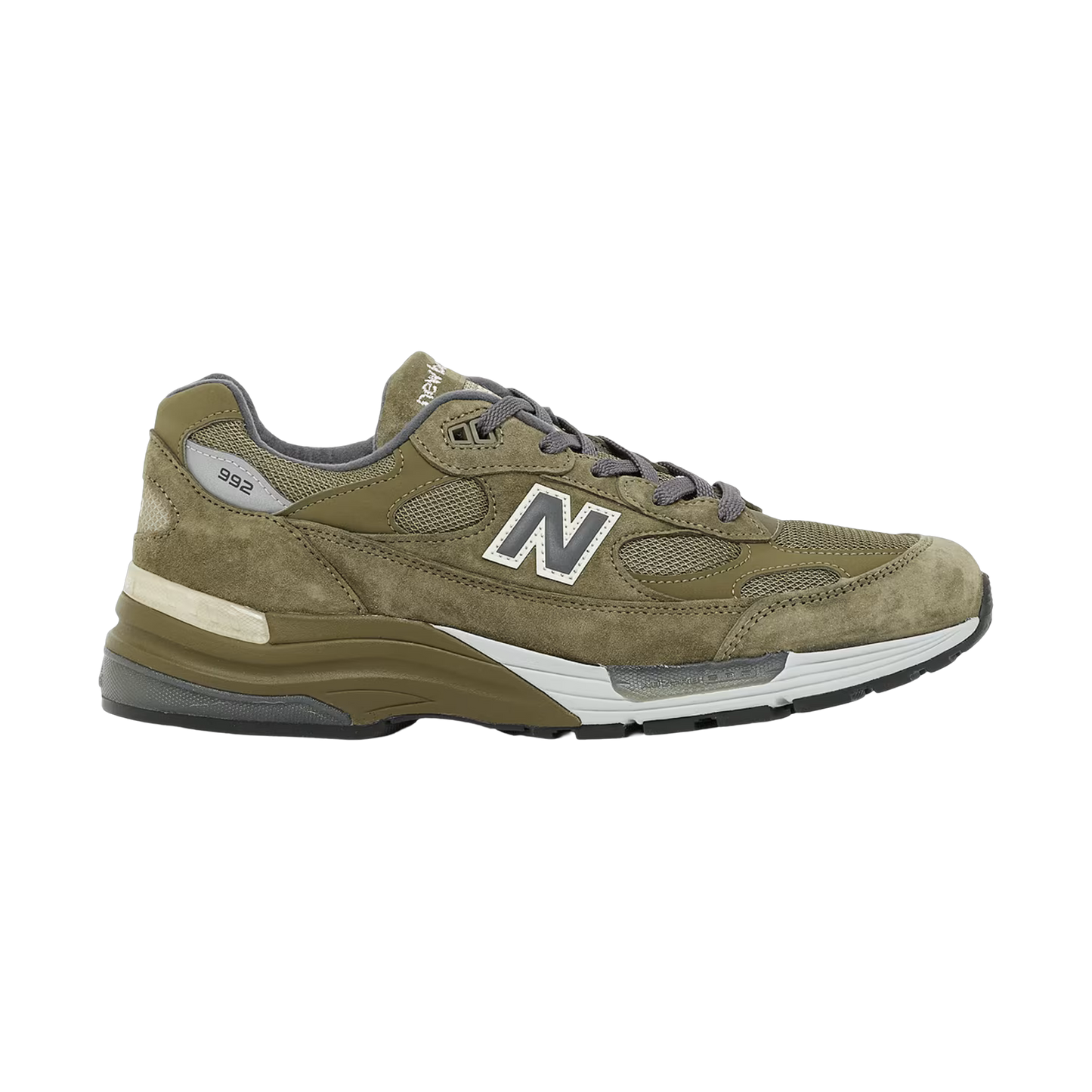 New Balance 992 Olive - green, grey | Saturday Concept
