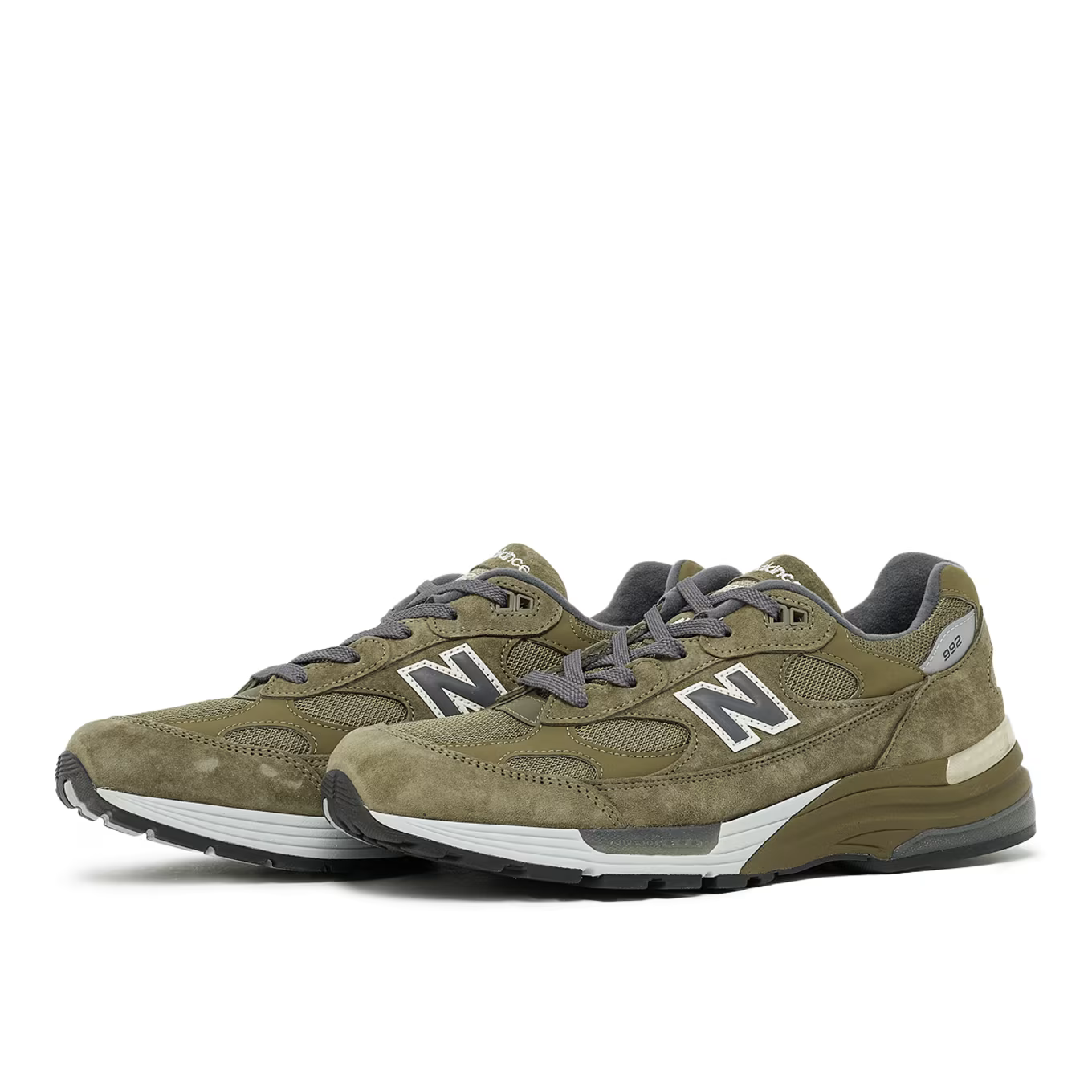 New Balance 992 Olive - green, grey | Saturday Concept