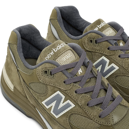 New Balance 992 Olive - green, grey | Saturday Concept